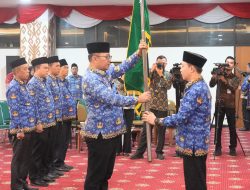 Sekdaprov Marindo Kurniawan Kukuhkan Pengurus KORPRI Way Kanan, Tekankan Peran Strategis ASN