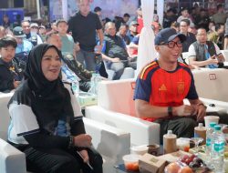 Wali Kota Bandar Lampung Hadiri Nobar Final Piala Dunia 2026 di Tugu Adipura