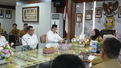 Audensi Dengan Pemkot Bandar Lampung Rektor UIN Raden Intan Perkenalkan Jajaran Baru