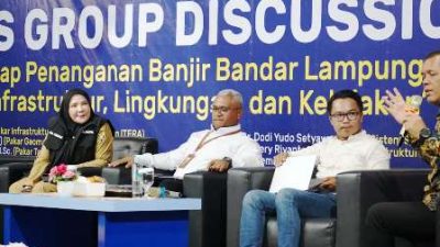 Eva Dwiana Tegaskan Komitmen Tangani Banjir Bandar Lampung Lewat Roadmap Terpadu