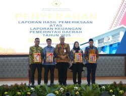 Wali Kota Bandar Lampung, Eva Dwiana, Menerima Penghargaan WTP dari BPK RI Perwakilan Provinsi Lampung atas Laporan Keuangan Pemerintah Daerah (LKPD) Tahun Anggaran 2025
