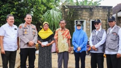 Bupati Pesawaran Tinjau Lokasi Terdampak Puting Beliung di Kecamatan Tegineneng
