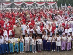 Semarak HAN ke-42, Pemprov Lampung Ajak Puluhan Ribu Anak Biasakan Hidup Sehat